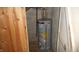 Basement with water heater in a closet at 7716-7718 Michigan Rd, Indianapolis, IN 46268