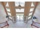 High-ceiling entryway with a view of the front yard at 1957 Cherry Tree Rd, Avon, IN 46123