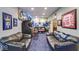 Game room with arcade games and comfortable seating at 1957 Cherry Tree Rd, Avon, IN 46123
