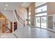 Bright entryway with tile floors and access to the backyard at 1957 Cherry Tree Rd, Avon, IN 46123