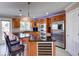 Spacious kitchen with granite countertops and stainless steel appliances at 1957 Cherry Tree Rd, Avon, IN 46123