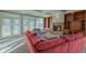 Living room with fireplace, built in shelving and hardwood floors at 7189 Lockford N, Avon, IN 46123