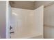 Clean bathroom with a shower and tub at 7189 Lockford N, Avon, IN 46123