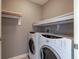 Convenient laundry room with washer and dryer hookups at 7189 Lockford N, Avon, IN 46123