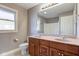 Bathroom boasts a double vanity and shower/tub combo at 7189 Lockford N, Avon, IN 46123