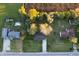 Aerial view of multiple houses and properties with surrounding land at 3837 W State Road 32 W W, Westfield, IN 46074