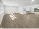 Spacious living room with hardwood floors and open floor plan at 926 Stockton St, Indianapolis, IN 46260