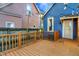 Relaxing deck with space for seating and grilling at 1007 Broadway St, Indianapolis, IN 46202