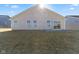 New home with a large backyard and a patio at 420 Charles Freer Ln, Whiteland, IN 46184
