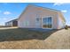 New home with a large backyard and a patio at 420 Charles Freer Ln, Whiteland, IN 46184