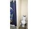 Bathroom with toilet and shower at 290 W Washington St, Martinsville, IN 46151