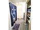 Bathroom with shower, linen closet, and scale at 290 W Washington St, Martinsville, IN 46151