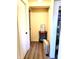 Clean hallway with wood-look floors at 290 W Washington St, Martinsville, IN 46151
