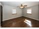 Hardwood floors and neutral-colored walls at 7060 S Meridian St, Indianapolis, IN 46217