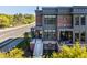 Brick front exterior with gray accents and a porch at 456 Monon Way Dr, Carmel, IN 46032