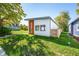 Modern house with white siding and a grassy yard at 318 N Tacoma Ave, Indianapolis, IN 46201