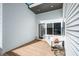 Small patio with seating area and modern design at 318 N Tacoma Ave, Indianapolis, IN 46201