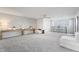 Spacious loft area with a seating area and a bar at 802 Weldon Way, Westfield, IN 46074