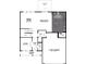 Main floor plan featuring a great room, study, and two-car garage at 7338 Deerberg Dr, Indianapolis, IN 46259