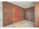 Simple entryway with wood paneling and carpet at 216 E Elm St, Jamestown, IN 46147