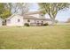Ranch house exterior with a large backyard at 216 E Elm St, Jamestown, IN 46147