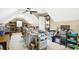 Versatile bonus room featuring a ceiling fan and plenty of storage space at 7178 Lockford N, Avon, IN 46123