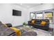 Spacious living room with two comfortable sofas and a stylish coffee table at 2221 E Michigan St, Indianapolis, IN 46201