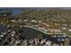 Waterfront community with autumn foliage and lake views at 8168 Shorewalk Dr # A, Indianapolis, IN 46236