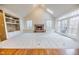 Vaulted ceiling living room with fireplace and lots of natural light at 808 Copperfield Xing, Danville, IN 46122