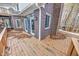 Deck with access to the house and a hot tub at 808 Copperfield Xing, Danville, IN 46122