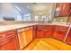 Beautiful kitchen with stainless steel dishwasher and white quartz countertops at 808 Copperfield Xing, Danville, IN 46122