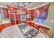 Magnificent kitchen features a center island with cooktop and stainless steel appliances at 808 Copperfield Xing, Danville, IN 46122