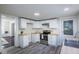 Modern kitchen with white cabinets and stainless steel appliances at 2641 Guilford Ave, Indianapolis, IN 46205