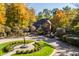 Luxury home with circular driveway and beautifully landscaped grounds at 9468 Sullivan Pl, Zionsville, IN 46077