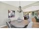 Breakfast nook with view into the kitchen and living room at 12594 Tidecrest Dr, Fishers, IN 46037