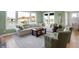 Bright and airy living room with a sectional sofa and access to a patio or deck at 12594 Tidecrest Dr, Fishers, IN 46037