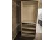 Walk in closet with shelving and drawers at 428 N Wyndstone Way, Fortville, IN 46040