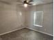 Small bedroom with gray walls and window blinds at 428 N Wyndstone Way, Fortville, IN 46040