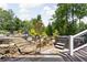 Hot tub nestled in a beautifully landscaped backyard at 860 Chatham Hills Blvd, Westfield, IN 46074