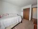 Cozy bedroom with a daybed and built-in closet at 8014 Sunfield Ct # 6B, Indianapolis, IN 46214