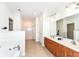 Bathroom with double vanity, bathtub and shower at 3518 Heathcliff Ct, Westfield, IN 46074