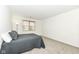 Bright bedroom with double bed and window at 3518 Heathcliff Ct, Westfield, IN 46074