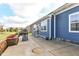 Spacious concrete patio with a charming view of the neighborhood at 3518 Heathcliff Ct, Westfield, IN 46074