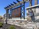Attractive community entrance sign at Brunson's Landing at 1217 Fleming Dr, Greenfield, IN 46140