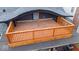 Elevated deck with wooden railings and spacious layout at 3752 Ruckle St, Indianapolis, IN 46205