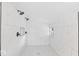 Large walk-in shower with white tile and dual shower heads at 3752 Ruckle St, Indianapolis, IN 46205