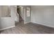 Bright hallway with stairs leading to the second floor at 19420 Golden Meadow Way, Noblesville, IN 46060