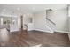 Spacious living area showcasing hardwood floors and an open layout at 1817 N New Jersey St, Indianapolis, IN 46202