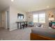 Spacious bonus room with a desk and comfortable seating at 236 Sam Himsel Way, Danville, IN 46122