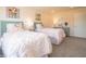 Spacious bedroom with twin beds and western-themed decor at 236 Sam Himsel Way, Danville, IN 46122